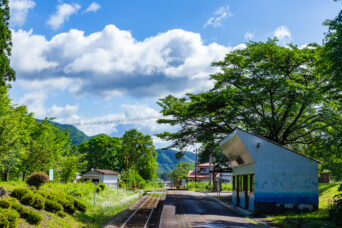 会津鉄道会津線・田島高校前駅（福島県：2026年5月）