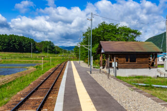 会津鉄道会津線・会津長野駅（福島県：2026年5月）