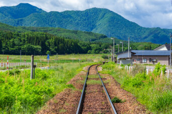 会津鉄道会津線・ふるさと公園駅（福島県：2026年5月）