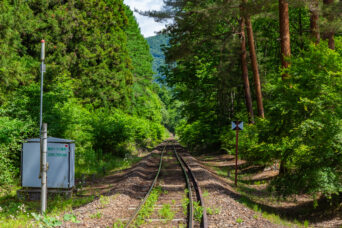 会津鉄道会津線・塔のへつり駅(福島県:2026年5月)