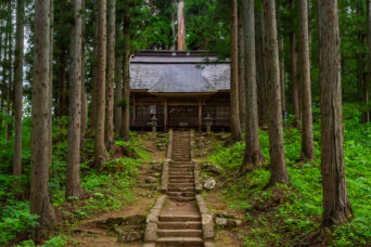 会津・大内宿・高倉神社(福島県:2026年5月)