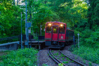 会津鉄道会津線・塔のへつり駅(福島県:2026年5月)