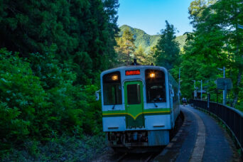 会津鉄道会津線・塔のへつり駅(福島県:2026年5月)