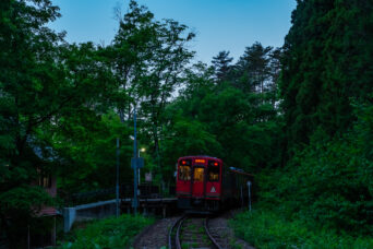 会津鉄道会津線・塔のへつり駅(福島県:2026年5月)