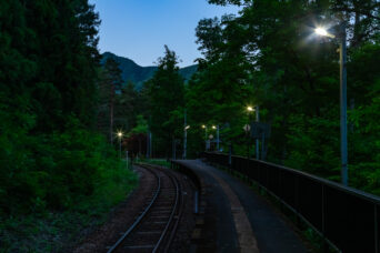 会津鉄道会津線・塔のへつり駅(福島県:2026年5月)
