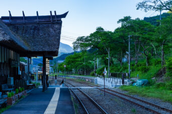 会津鉄道会津線・湯野上温泉駅(福島県:2026年5月)