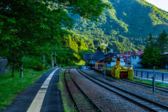 会津鉄道会津線・湯野上温泉駅(福島県:2026年5月)