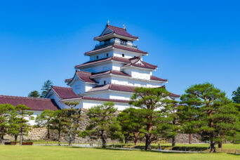 会津・鶴ヶ城(福島県:2026年5月)
