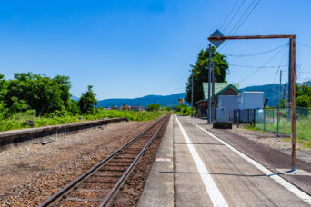 JR只見線・会津本郷駅(福島県:2026年5月)
