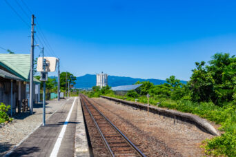 JR只見線・会津本郷駅(福島県:2026年5月)