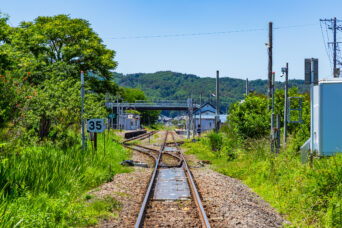 JR只見線・会津坂下駅(福島県:2026年5月)