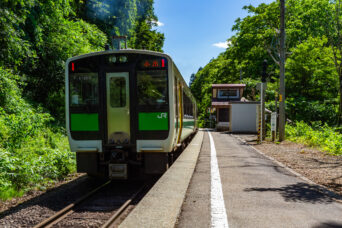 JR只見線・塔寺駅(福島県:2026年5月)