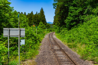 JR只見線・塔寺駅(福島県:2026年5月)
