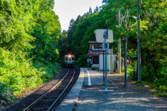JR只見線・塔寺駅(福島県:2026年5月)