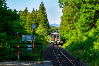 JR只見線・塔寺駅(福島県:2026年5月)