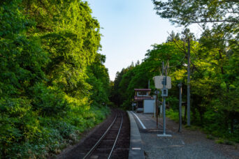 JR只見線・塔寺駅(福島県:2026年5月)