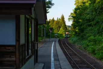 JR只見線・塔寺駅(福島県:2026年5月)