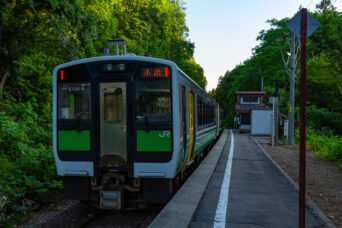 JR只見線・塔寺駅(福島県:2026年5月)