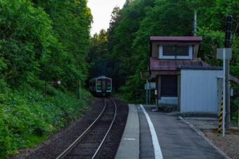 JR只見線・塔寺駅(福島県:2026年5月)