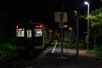 JR只見線・塔寺駅（福島県：2026年5月）
