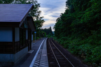 JR只見線・塔寺駅（福島県：2026年5月）