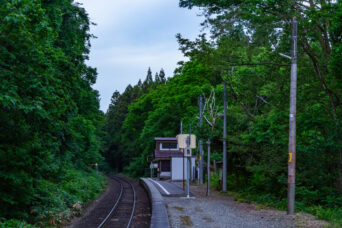 JR只見線・塔寺駅（福島県：2026年5月）