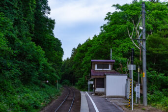 JR只見線・塔寺駅（福島県：2026年5月）