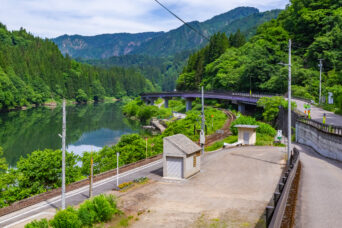 JR只見線・早戸駅（福島県：2026年5月）