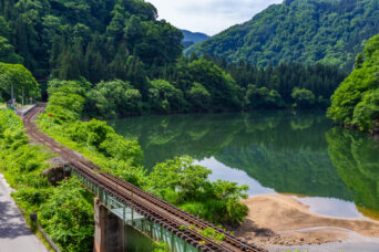 JR只見線・早戸駅（福島県：2026年5月）