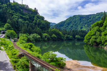 JR只見線・早戸駅（福島県：2026年5月）