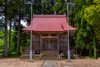 JR只見線・会津中川駅付近・中川諏訪神社（福島県：2026年5月）