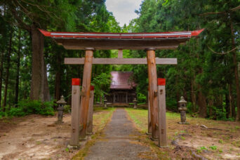 会津・沼沢湖・沼御前神社（福島県：2026年5月）