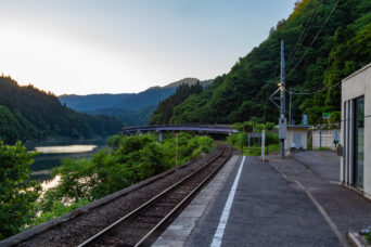 JR只見線・早戸駅（福島県：2026年5月）