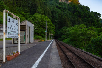 JR只見線・早戸駅（福島県：2026年5月）