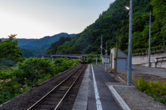JR只見線・早戸駅（福島県：2026年5月）