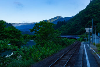 JR只見線・早戸駅（福島県：2026年6月）
