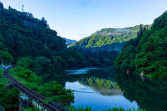 JR只見線・早戸駅（福島県：2026年6月）