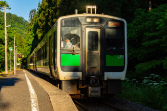 JR只見線・会津水沼駅（福島県：2026年6月）
