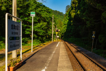 JR只見線・会津水沼駅（福島県：2026年6月）