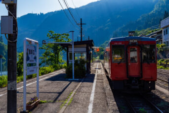 JR只見線・会津川口駅（福島県：2026年6月）