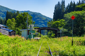 JR只見線・会津横田駅（福島県：2026年6月）