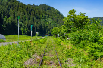 JR只見線・会津横田駅（福島県：2026年6月）