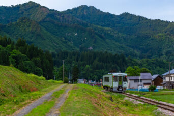 JR只見線・会津塩沢駅（福島県：2026年6月）