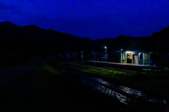 JR只見線・会津塩沢駅（福島県：2026年6月）