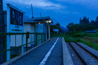 JR只見線・会津塩沢駅（福島県：2026年6月）