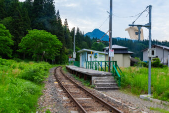 JR只見線・会津蒲生駅(福島県:2026年6月)