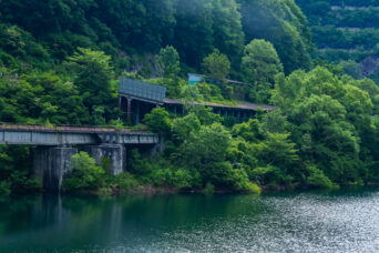 JR只見線・田子倉駅跡(福島県:2026年6月)