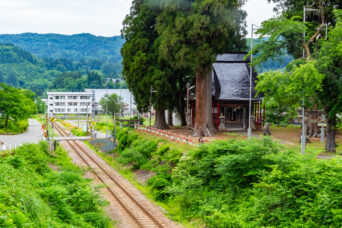 JR只見線・入広瀬駅付近・守門神社(新潟県:2026年6月)