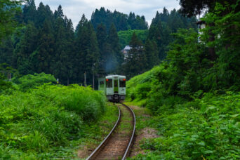 JR飯山線・内ヶ巻駅(新潟県:2026年6月)