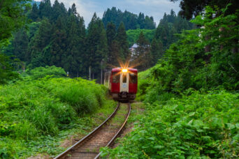JR飯山線・内ヶ巻駅(新潟県:2026年6月)